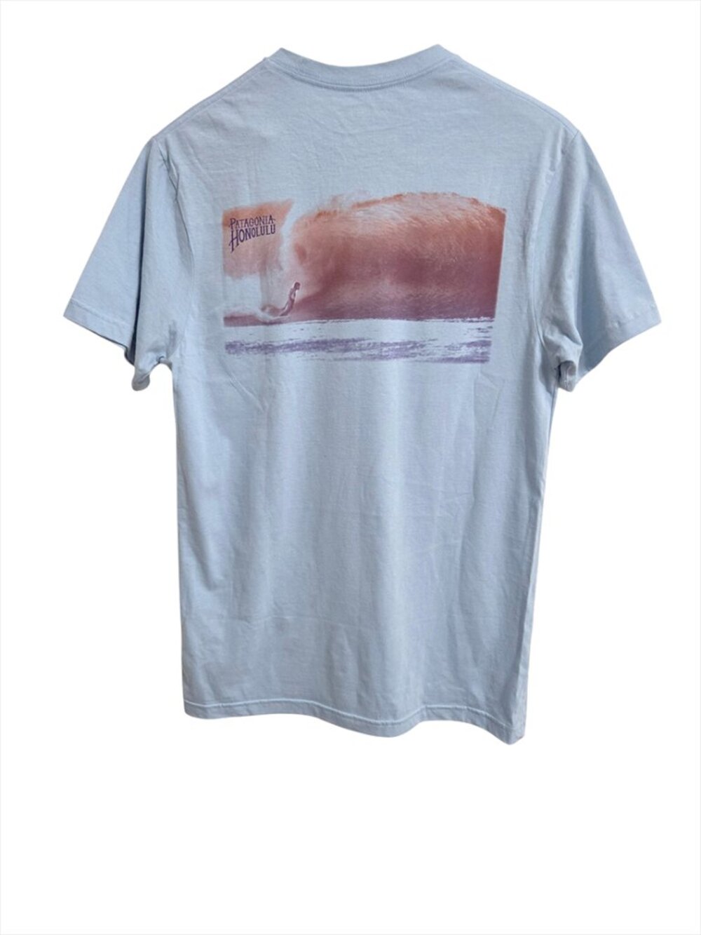 Patagonia Honolulu Mens Mr Pipeline T-Shirt S Rare Gerry Lopez Organic Cotton
